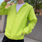 Windbreaker Jacket | Zip-Up | Hooded | Lightweight Jacket | Men's Jacket-Chaps of London-Light Green-S-Chaps of London