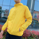 Windbreaker Jacket | Zip-Up | Hooded | Lightweight Jacket | Men's Jacket-Chaps of London-Yellow-S-Chaps of London
