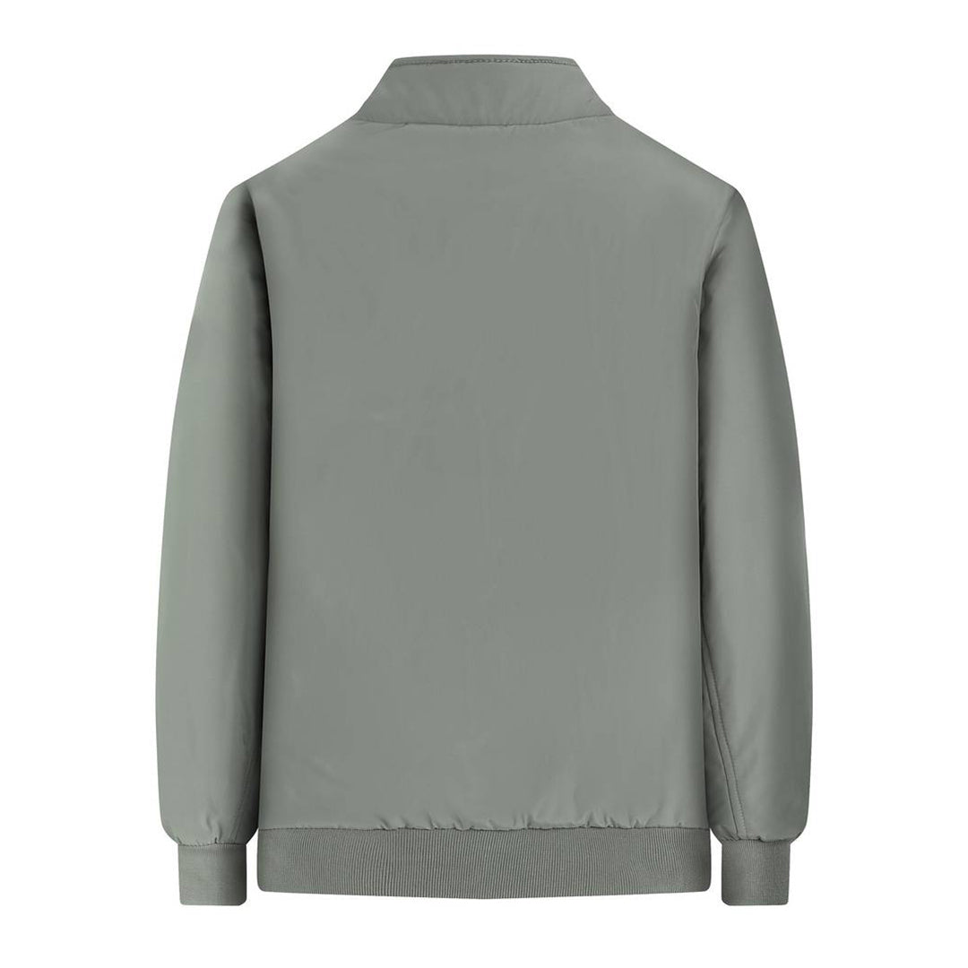 Winter Bomber Jacket - Fleece Lined - Zip-Up - Winter Jacket - Men's Bomber Jacket-Fashion Men Jacket Bomber Winter-Chaps of London-Chaps of London