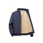 Winter Bomber Jacket - Fleece Lined - Zip-Up - Winter Jacket - Men's Bomber Jacket-Fashion Men Jacket Bomber Winter-Chaps of London-Chaps of London