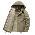 Winter Jacket | Hooded | Fleece Lined | Snow Jacket | Men's Winter Coat-Men’s Winter Jacket-Chaps of London-Khaki-S-Chaps of London