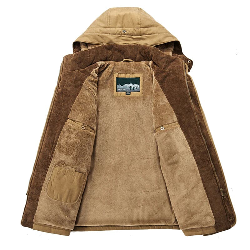 Winter Parka | Hooded | Fleece Lined | Snow Jacket | Male Winter Jackets-Winter Parka Jacket-Chaps of London-Chaps of London