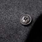 Wool Trench Coat - Single Breasted - Mid Length - Trench Coat - Men's Jackets -Fashion Men Others All-year-Chaps of London-Chaps of London
