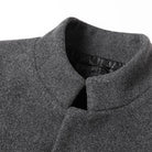 Wool Trench Coat - Single Breasted - Mid Length - Trench Coat - Men's Jackets -Fashion Men Others All-year-Chaps of London-Chaps of London